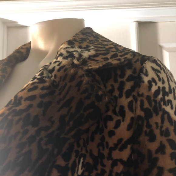 Saks Fifth Avenue Leopard Blazer Jacket - Picture 4 of 8
